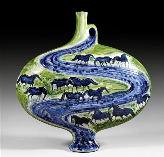 Appraisal: BRASILIER ANDRE Saumur - lives and works in Paris Vase