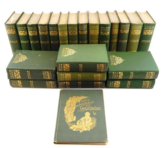 Appraisal: BOOKS Twenty-two pieces by Charles Dickens Set of Charles Dickens-