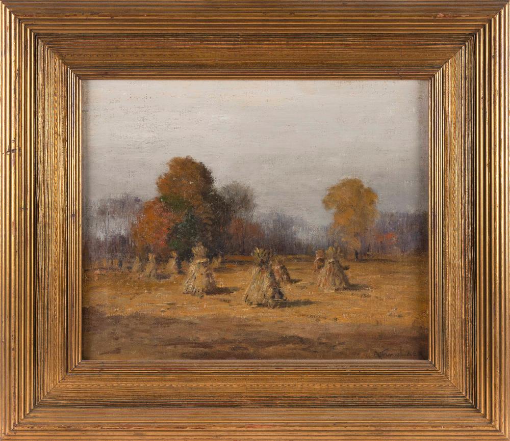 Appraisal: ALEXANDER THEOBALD VAN LAER NEW YORK CONNECTICUT - INDIAN SUMMER