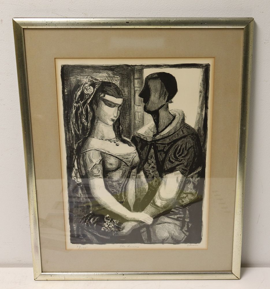 Appraisal: Gerritt Hondius Signed And Numbered Lithograph Signed and and from