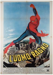 Appraisal: Spiderman Columbia or Italian -foglio x An early film adaptation