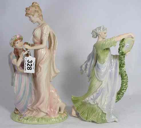 Appraisal: Wedgwood Figure Group from the Classical Collection Tender Moments and