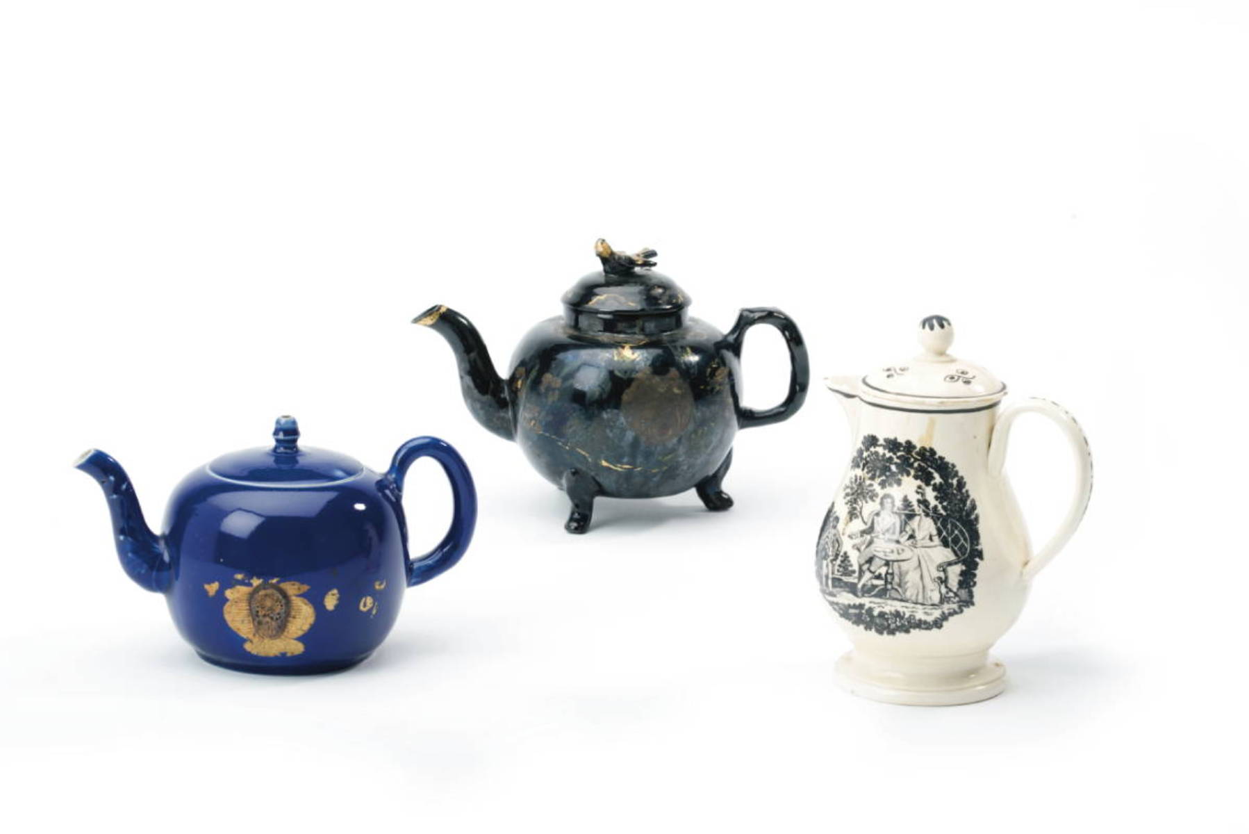 Appraisal: GROUP OF ENGLISH CERAMIC WARES MID-EIGHTEENTH TO NINETEENTH CENTURY Comprising