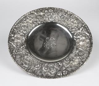 Appraisal: A Samuel Kirk Son ''Repousse'' pattern charger - Baltimore MD