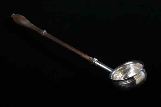 Appraisal: GEORGE I SILVER LADLE IS for James Smith I or