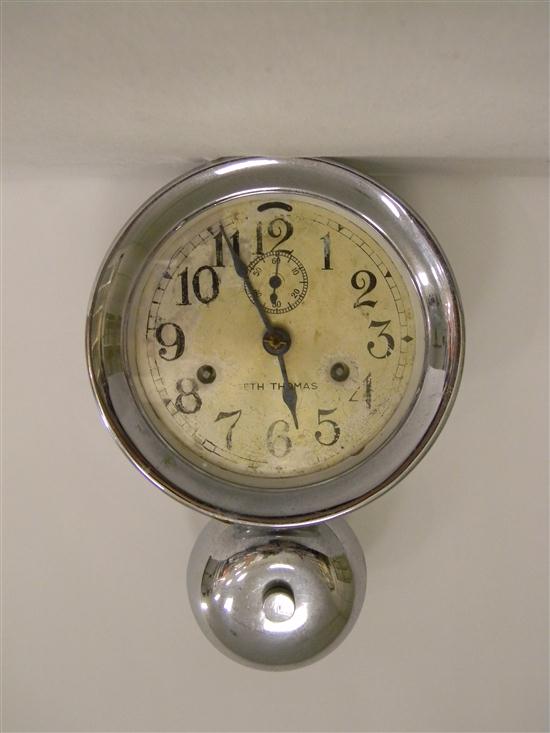 Appraisal: Seth Thomas Ship's bell time and strike wall clock -hour