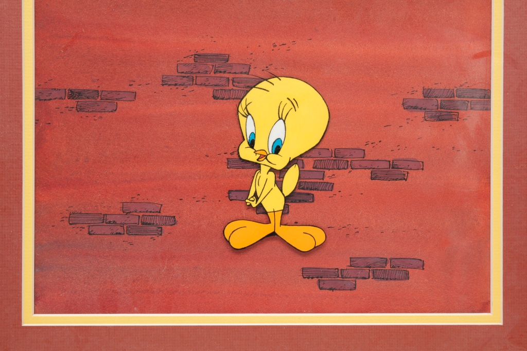 Appraisal: WARNER BROS TWEETY BIRD ANIMATION CEL American fourth quarter th