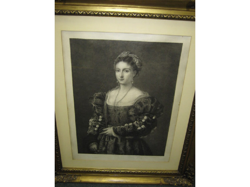 Appraisal: THOMAS AGNEW SONS PUBLISHERS Portrait of a Lady engraving After