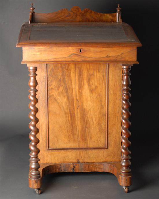 Appraisal: A th C Rosewood Davenport Desk also with mahogany and