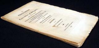 Appraisal: Hartford Convention THE PROCEEDINGS OF A CONVENTION OF DELEGATES Antique