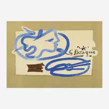 Appraisal: Georges Braque GALERIE MAEGHT POSTER lithograph in colors h w