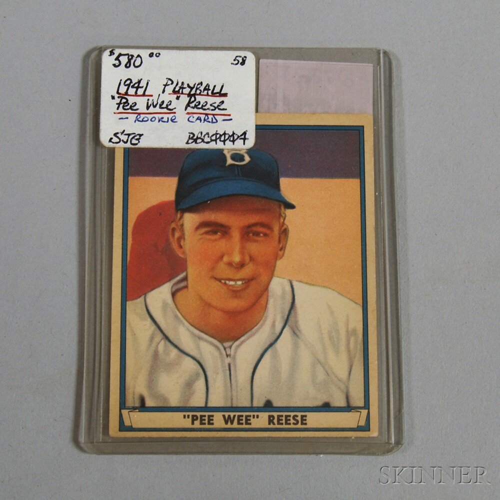 Appraisal: Play Ball Pee Wee Reese Rookie Card Estimate - The