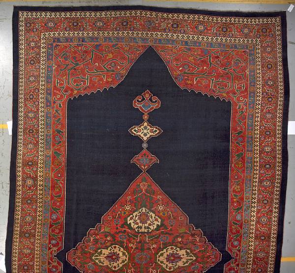 Appraisal: A Bidjar carpet Northwest Persia late th century size approximately