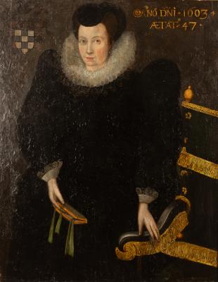 Appraisal: English School early th Century Portrait of Anne Shirley Widow