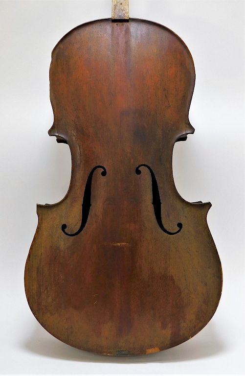 Appraisal: American Full Size Baroque Style Cello Instrument United States th