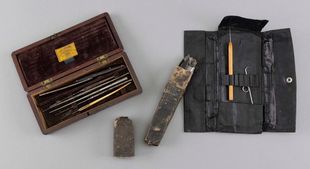 Appraisal: GEORGE TIEMANN CO CASED SURGEON'S KIT TH CENTURY LENGTH GEORGE