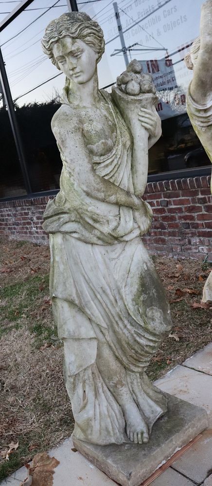 Appraisal: Antique Life Size Sculpture Of A Beauty One from a