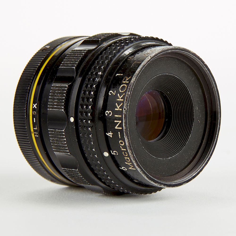 Appraisal: Macro-Nikkor f mm Camera Lens Macro-Nikkor f mm camera lens