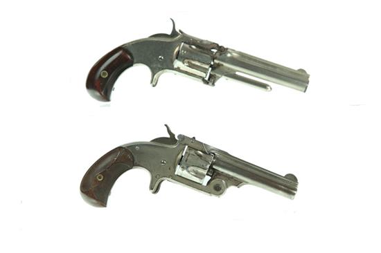 Appraisal: TWO SMITH WESSON MODEL REVOLVERS Both are caliber five-shot with