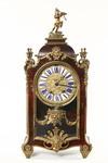 Appraisal: CLOCK - th c French boulle tortoiseshell and brass shelf