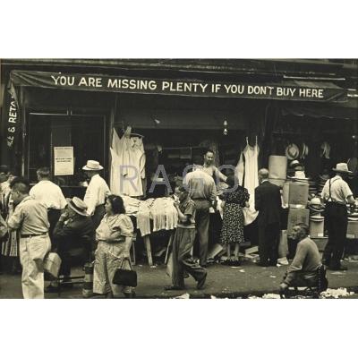 Appraisal: Dan Weiner American Untitled You Are Missing Plenty If You