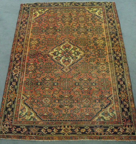 Appraisal: Persian Hamadan Huseinabad Rug ' x '