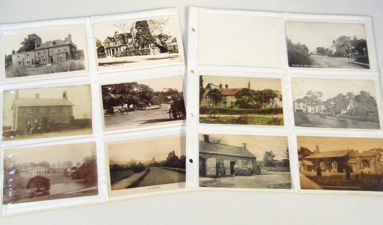 Appraisal: Various early thC and later postcards Lincolnshire related to include