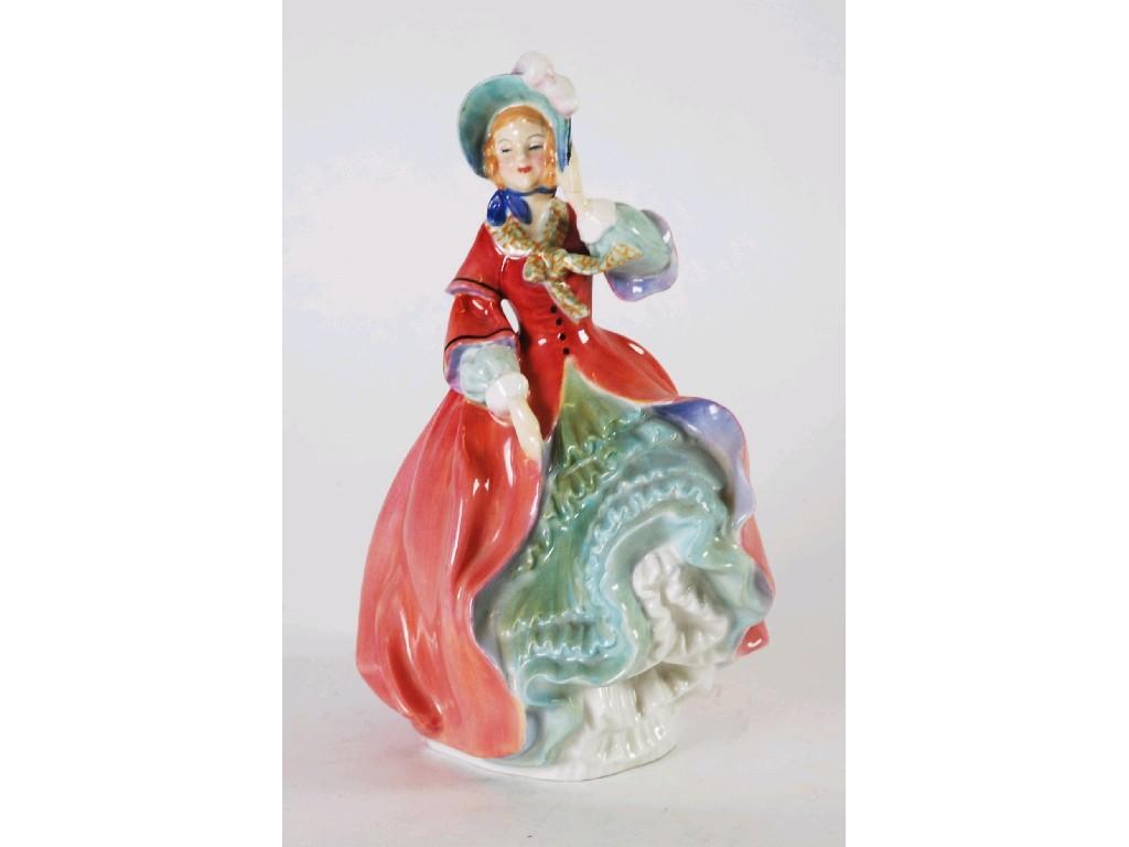 Appraisal: ROYAL DOULTON CHINA FIGURE 'SPRING MORNING' HN cm high printed