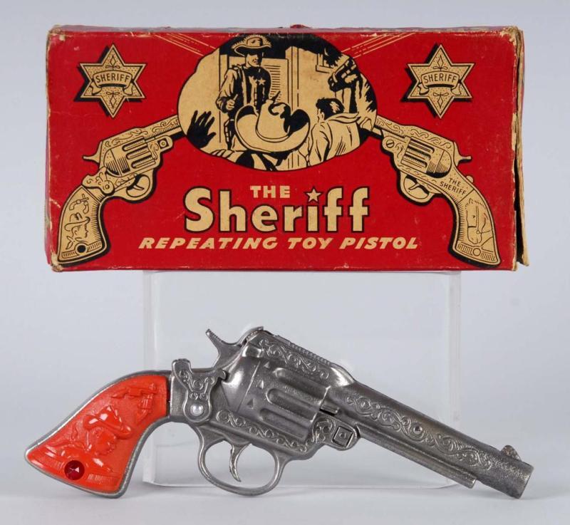 Appraisal: The Sheriff Cap Gun Description Slight warping of grips at