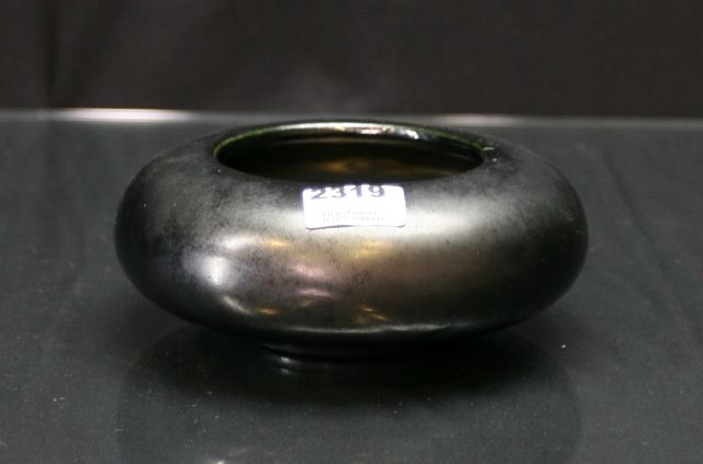 Appraisal: A rare McCredie black glazed bowl by Nell Epping Studio