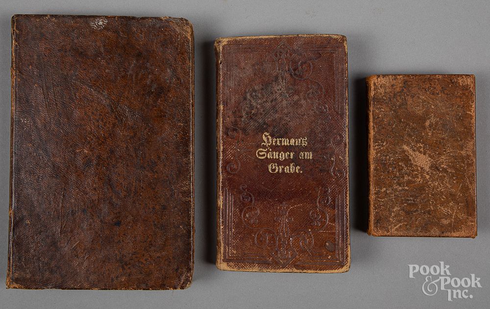 Appraisal: Three early Pennsylvania religious texts Three early Pennsylvania religious texts