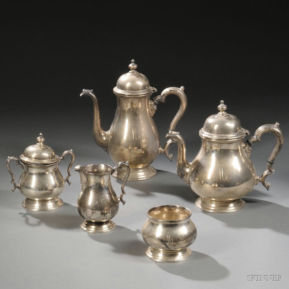 Appraisal: Five-piece International Kenilworth Pattern Sterling Silver Tea and Coffee Service