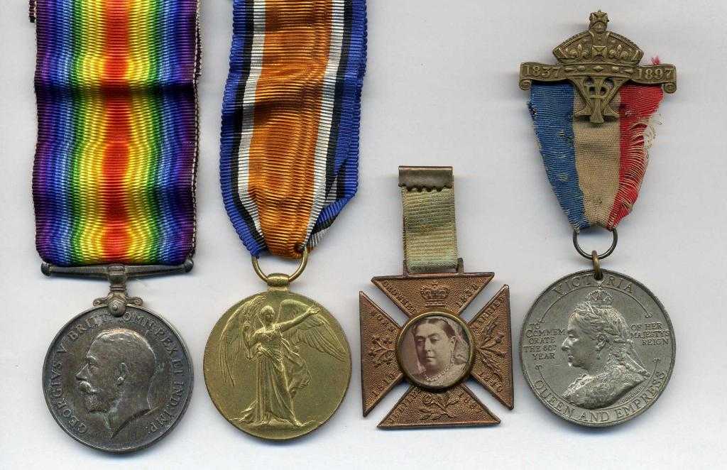 Appraisal: WORLD WAR ONE PAIR British War Medal and Victory Medal