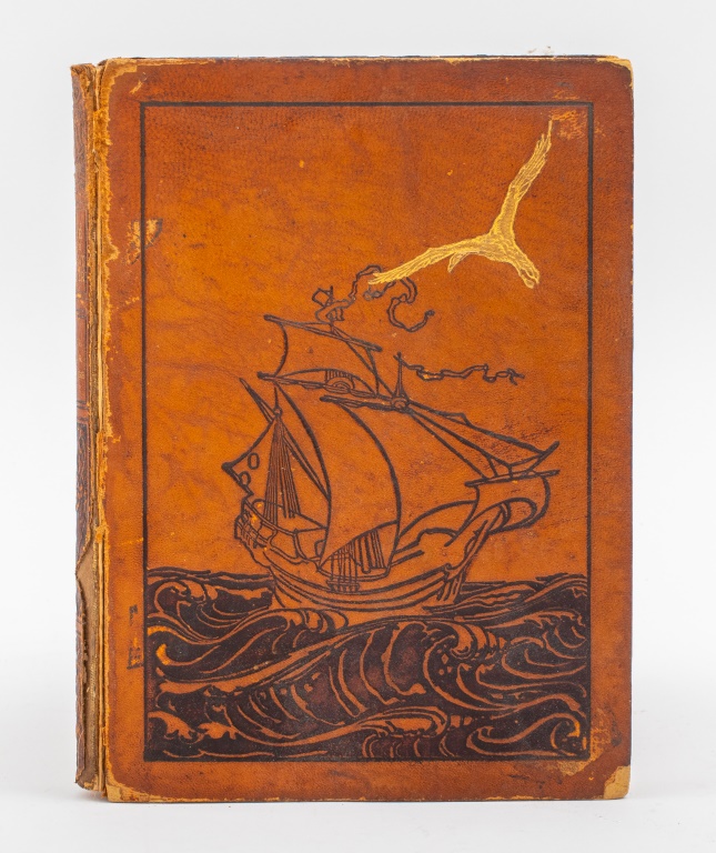 Appraisal: THE RIME OF THE ANCIENT MARINER WILLY POGANY Leather-bound edition