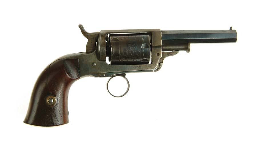 Appraisal: WHITNEY-BEALS PATENT POCKET REVOLVER Cal SN Rare dainty little revolver