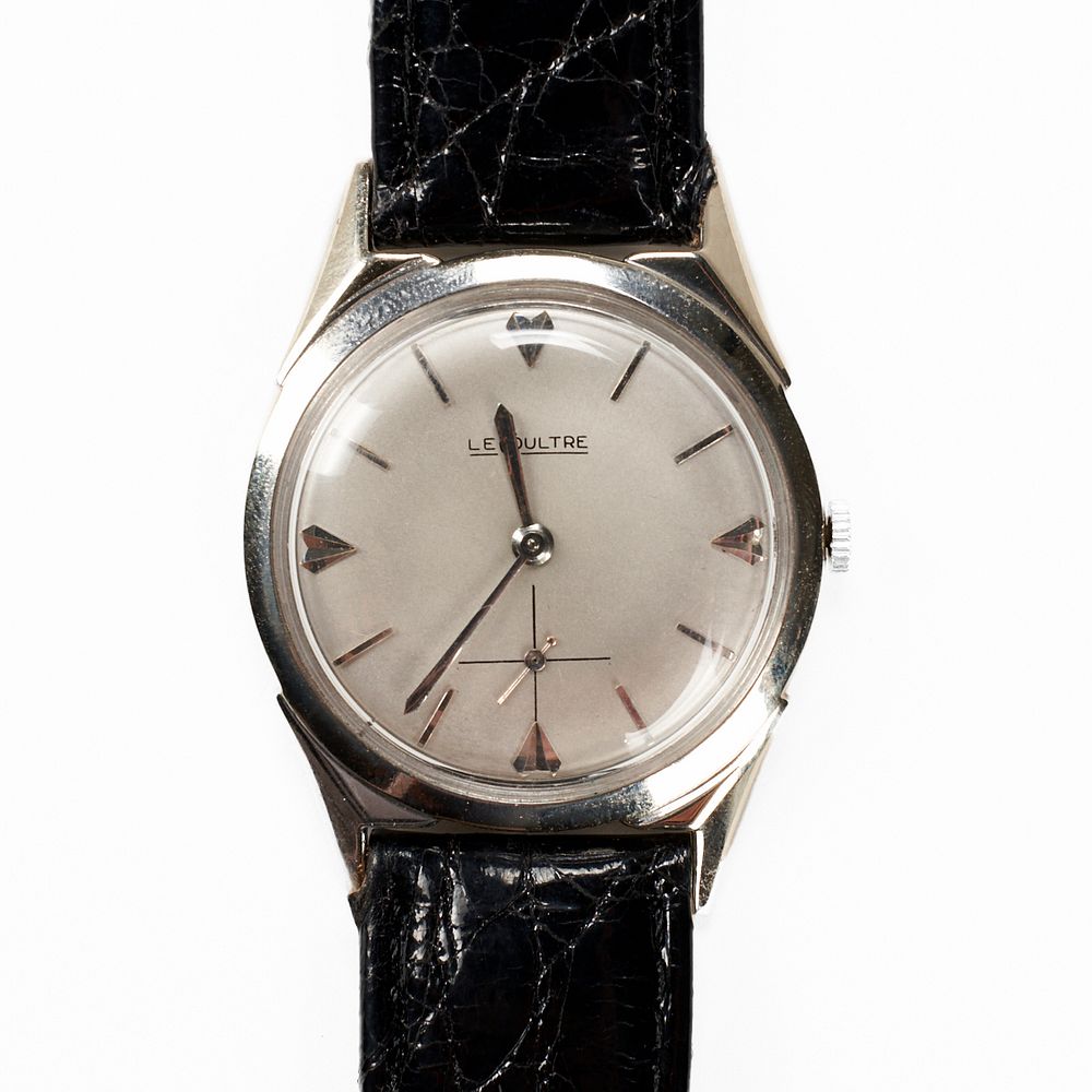 Appraisal: LeCoultre mm K White Gold Wrist Watch Jaeger LeCoultre Switzerland