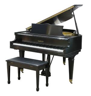 Appraisal: Chickering and Sons Baby Grand piano Chickering and Sons Baby