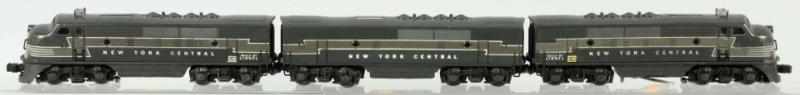 Appraisal: Lot of Lionel New York Central AAB Unit American Post-war