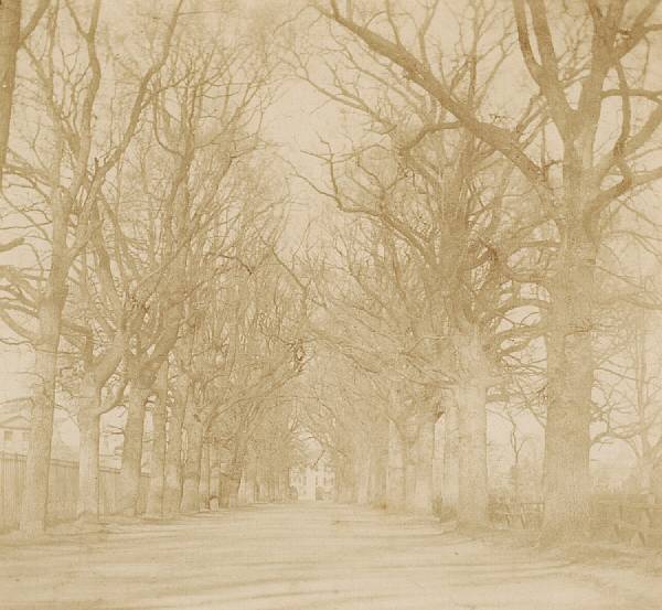 Appraisal: William Henry Fox Talbot British - Coley Avenue Reading c