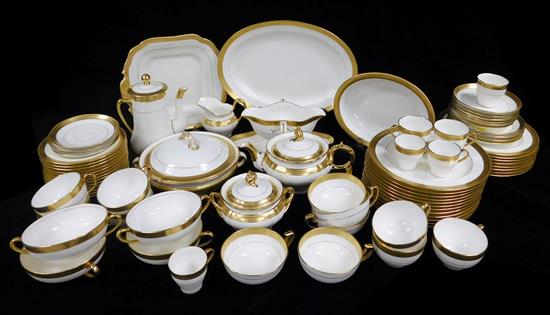 Appraisal: Minton china G pattern approximately eighty-one pieces with tower and