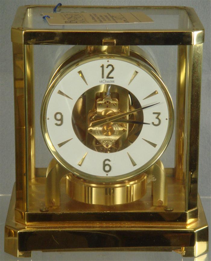 Appraisal: Jaeger LeCoultre Atmos clock Caliber - serial No front door