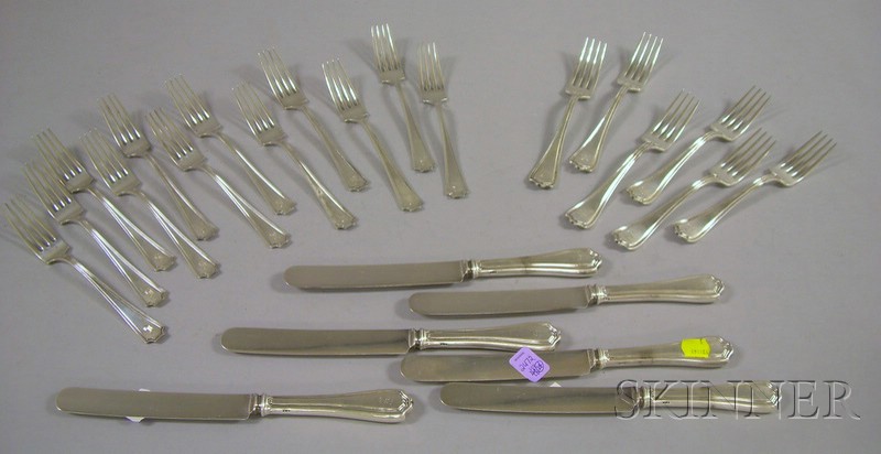 Appraisal: William B Durgin Company Sterling Silver Partial Flatware Service Fairfax