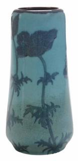 Appraisal: Rookwood Kataro Shiraymadani Vase - poppy vase with crackled turquoise