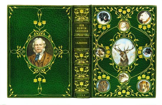 Appraisal: COSWAY-STYLE BINDING - MANSON James A Sir Edwin Landseer R