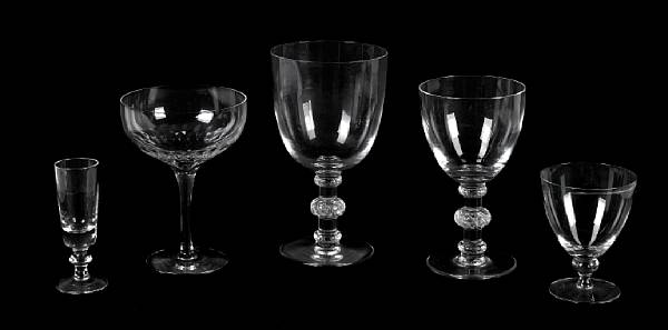 Appraisal: Property from various owners comprising eight in goblets five in