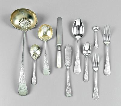 Appraisal: Marguerite sterling flatware pieces Gorham retailed by Watts Ryland Lynchburg