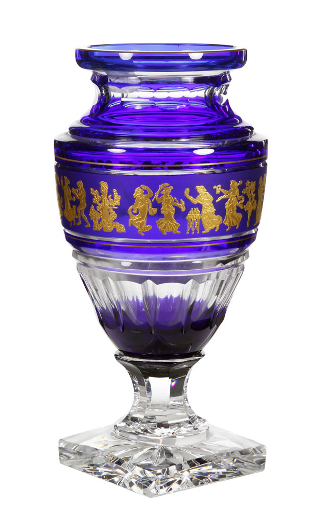 Appraisal: - Val St Lambert Jupiter Vase Val St Lambert Jupiter