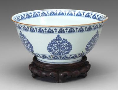 Appraisal: Chinese blue and white bowl for the Islamic market deep