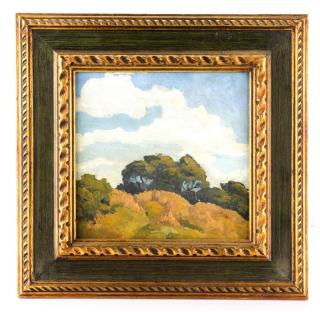 Appraisal: Kenneth Gregg Summer Cloud Regionalist Oil Kenneth Gregg American b