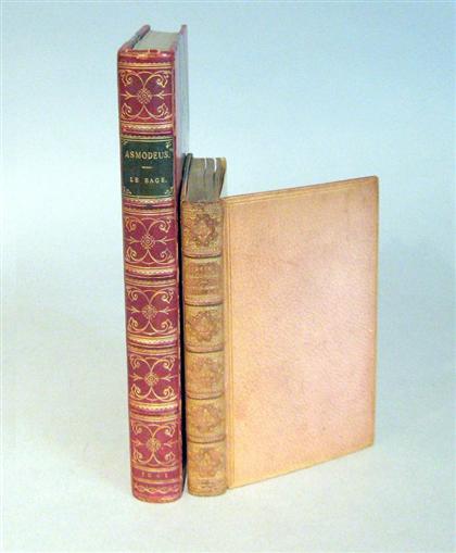 Appraisal: vols Leather Bindings - Illustrated Extra-Illustrated Johannot Tony illustrator Le